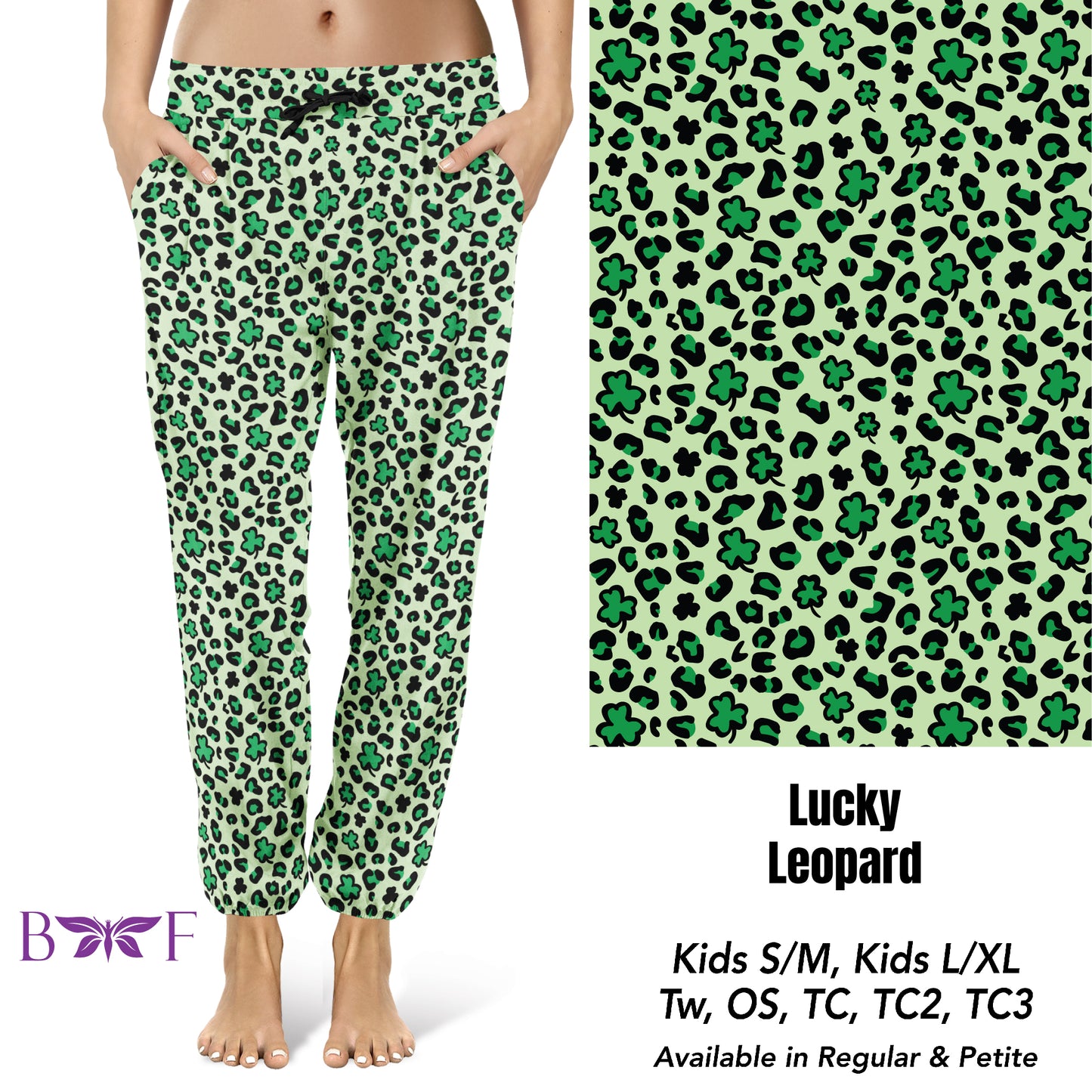 Lucky Leopard capris