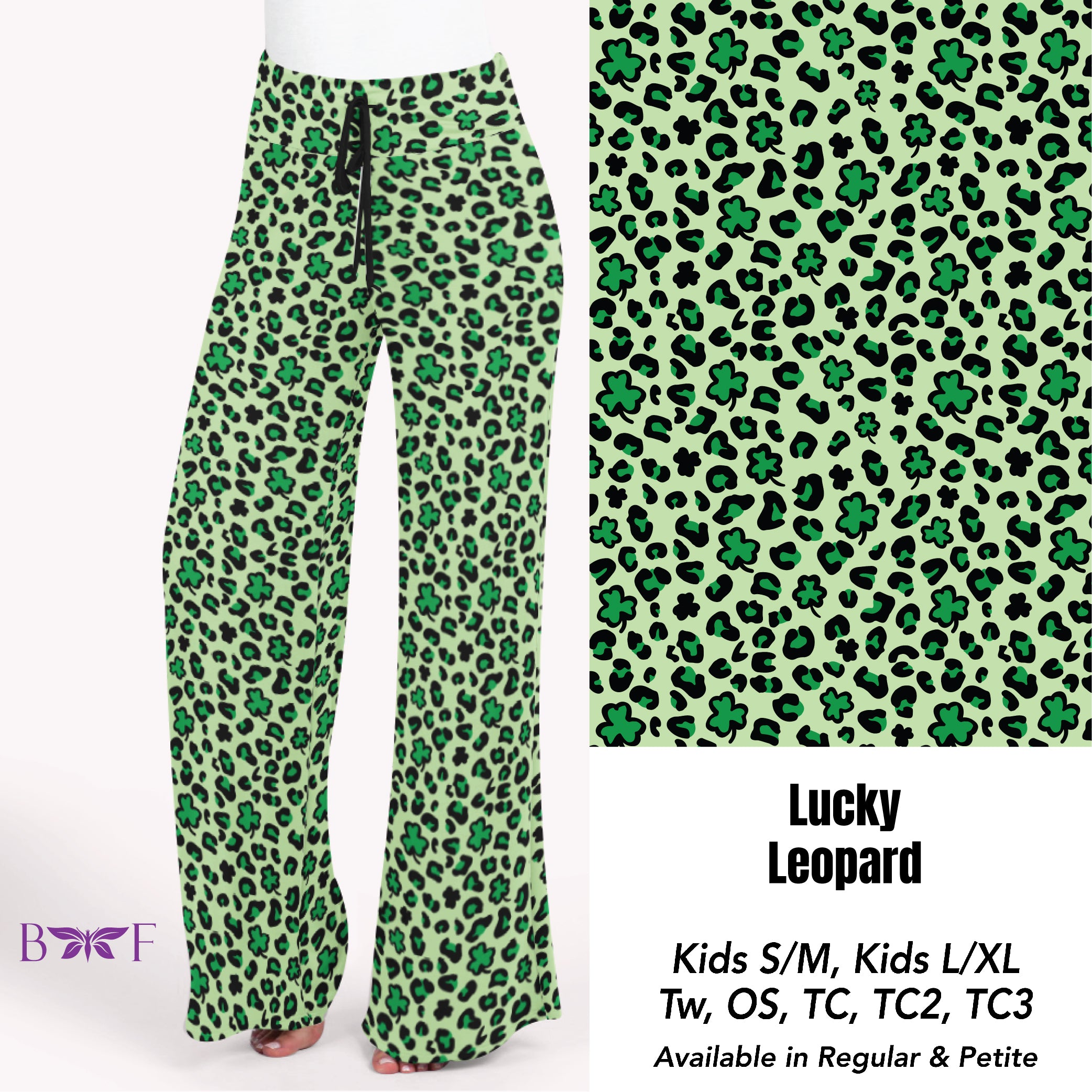 Lucky Leopard capris