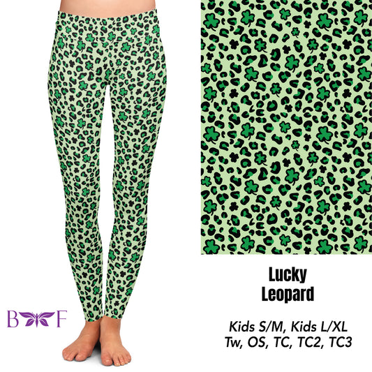 Lucky Leopard capris