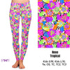 Load image into Gallery viewer, Neon Tropical Leggings and Capris