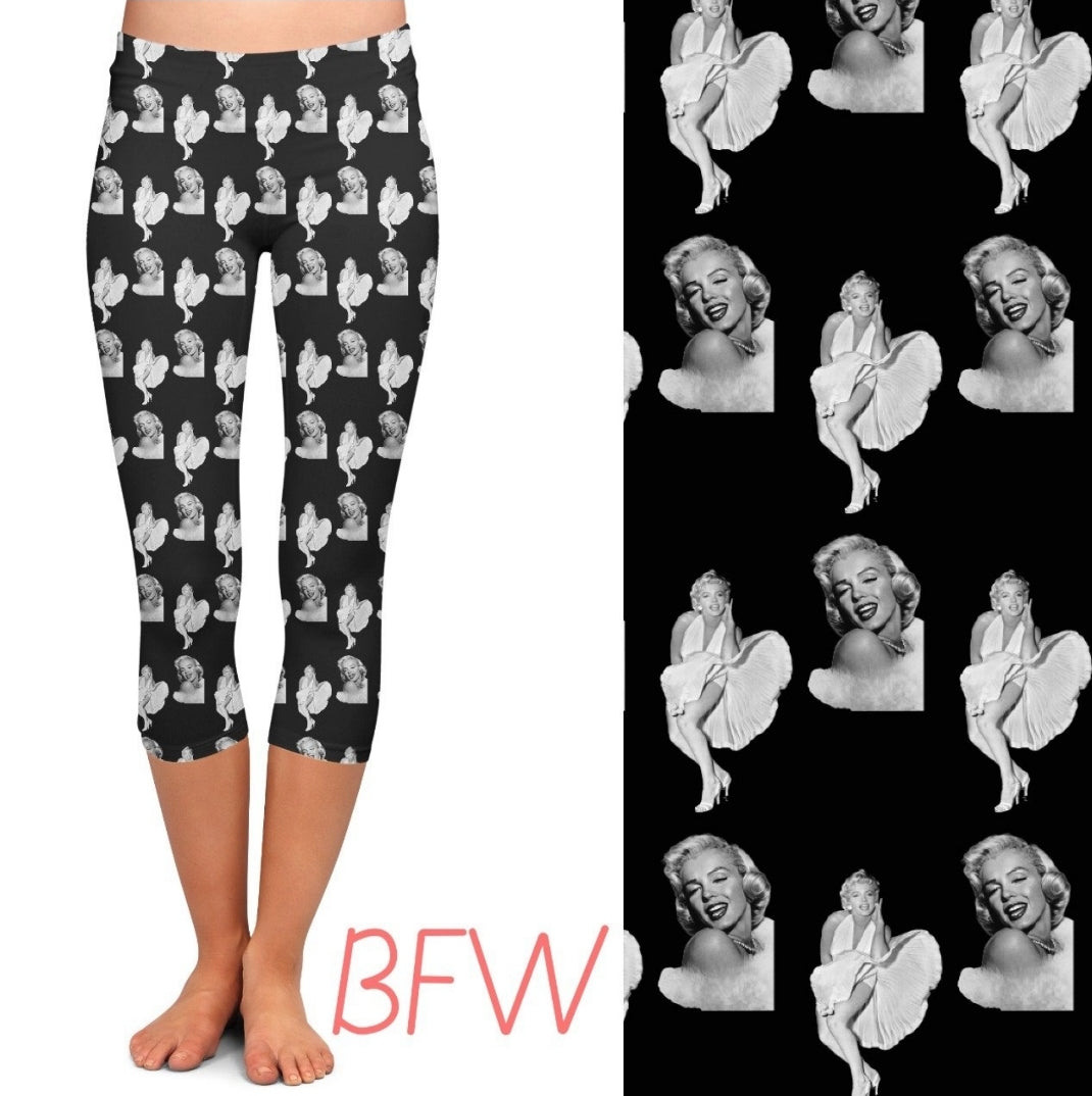 Marilyn no writing leggings and capris with pockets