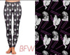 Marilyn (with) writing with pockets leggings and capris