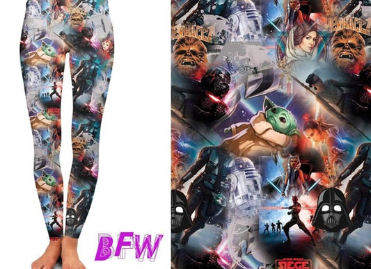 War of Stars leggings, capris, unisex joggers and Lounge pants