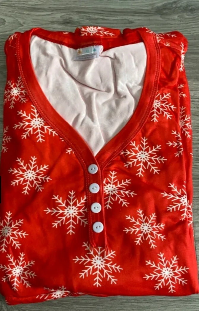 Winter Pajama Party Size Small - 3x