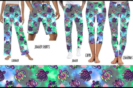 Sea Turtles #1 Lounge Pants and shorts