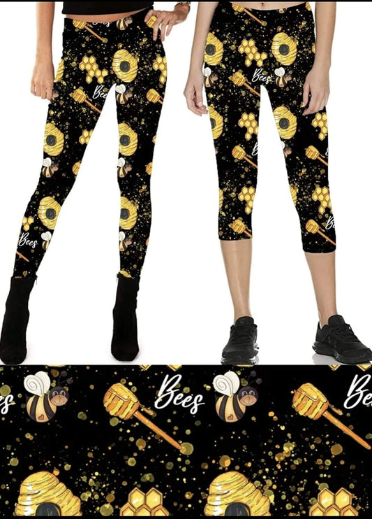 Honey Maker Capris, Lounge Pants and 4 " jogger shorts