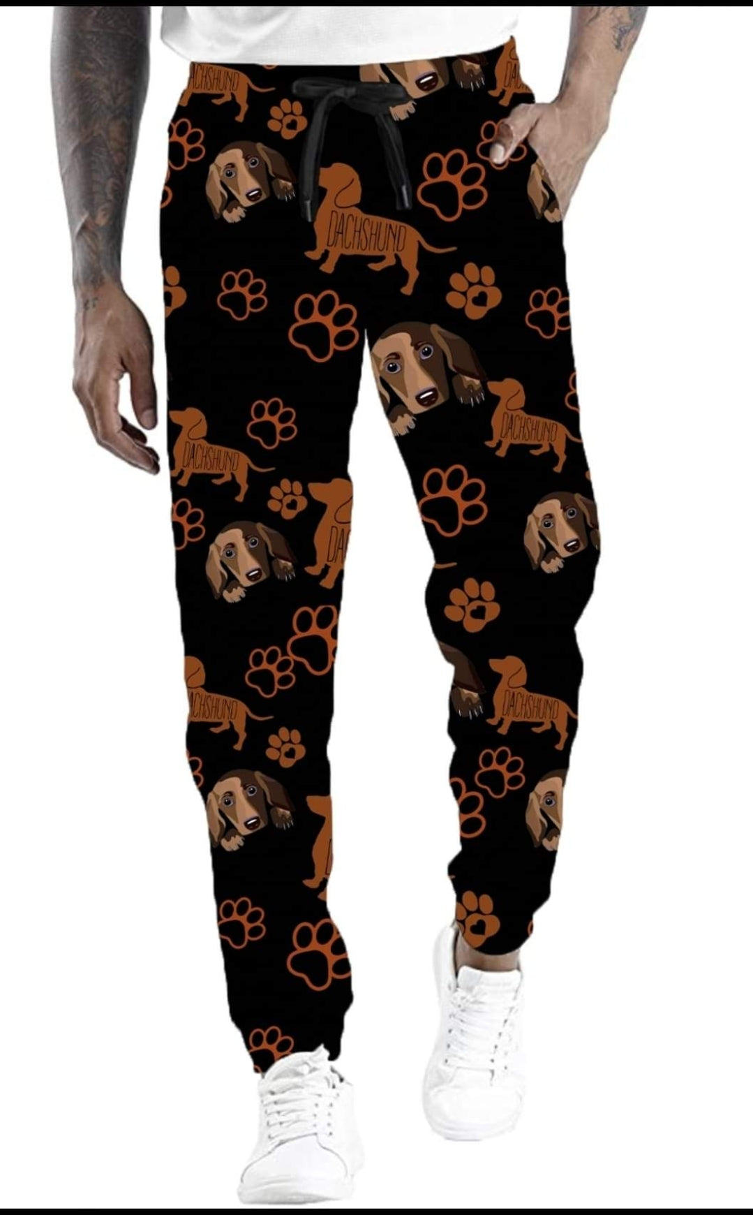 Weiner Dog Leggings, Capris, Lounge Pants, and Joggers