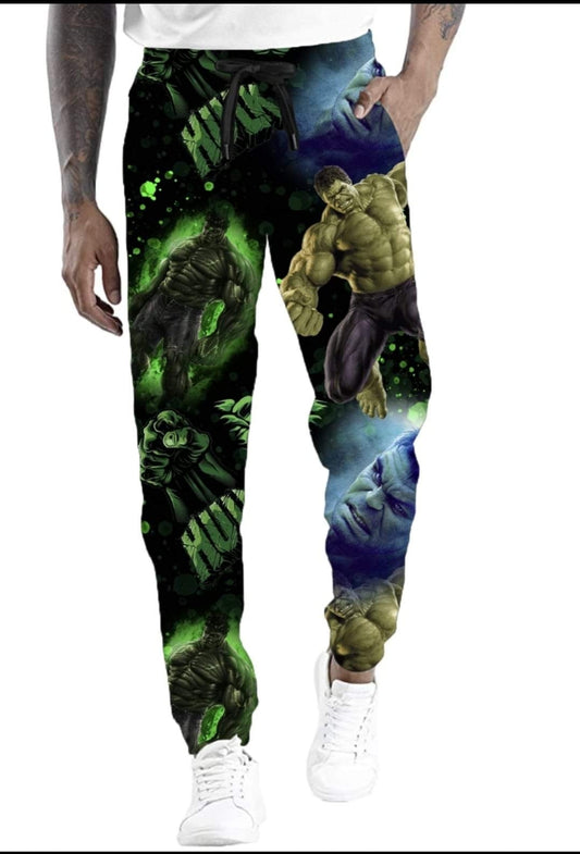 The Hulk Leggings, Capris, Lounge Pants, Joggers and jogger Shorts with pockets