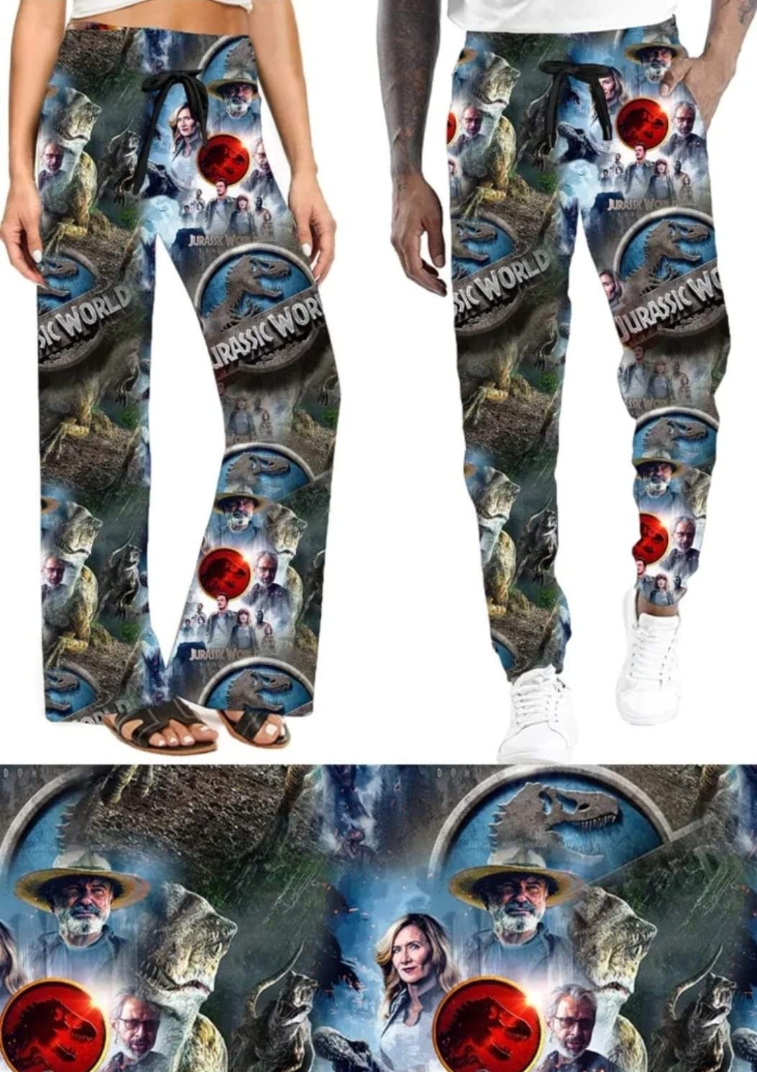 Dino Park Leggings, Capris, Joggers, and Shorts (4"&7" inseams)