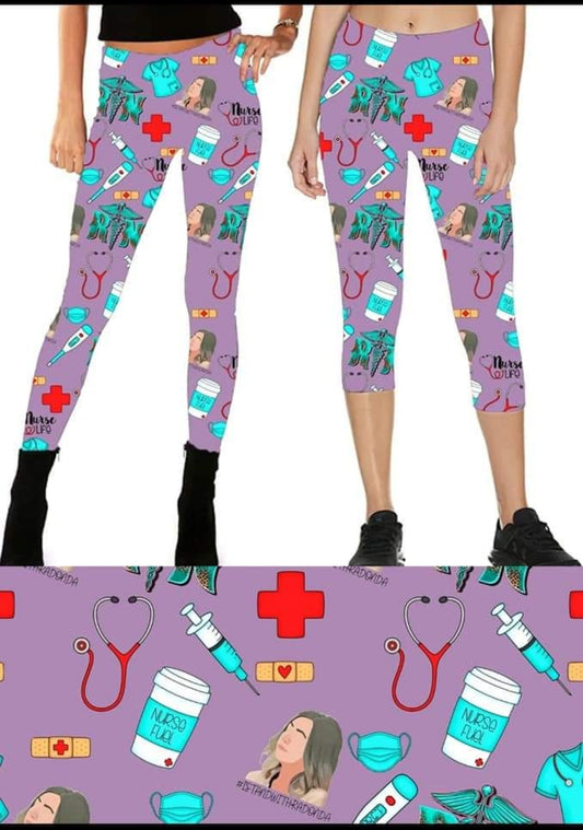 Nurse RaDonda Leggings with pockets