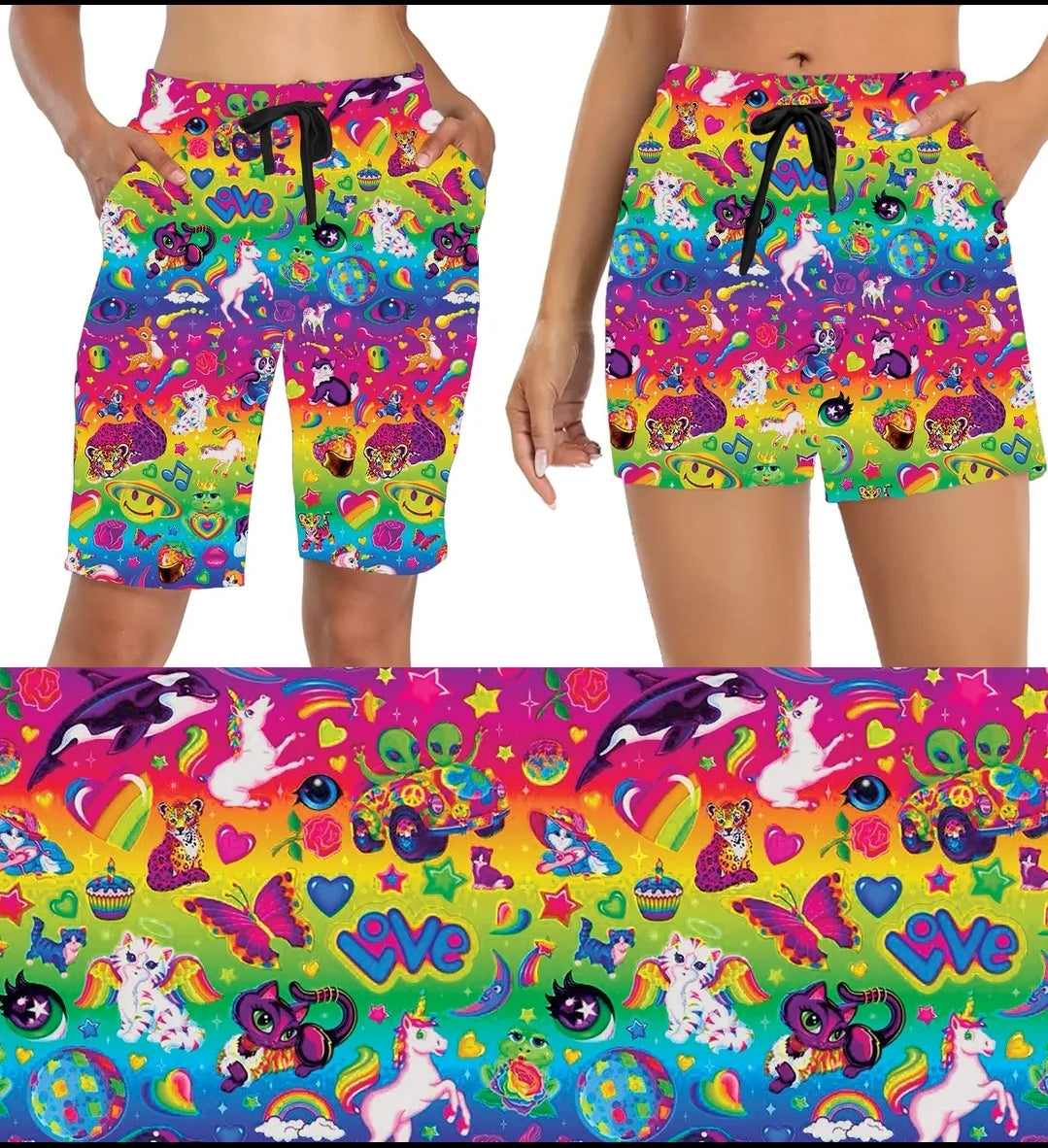 Colorful Summer LF Leggings,Capris, Lounge Pants, Joggers and Shorts