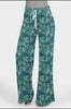 Teal beach leggings with pockets