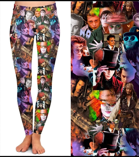 Many Faces leggings, capris, and loungers