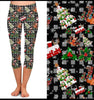 Holly Jolly Leggings, Capris, and Skorts