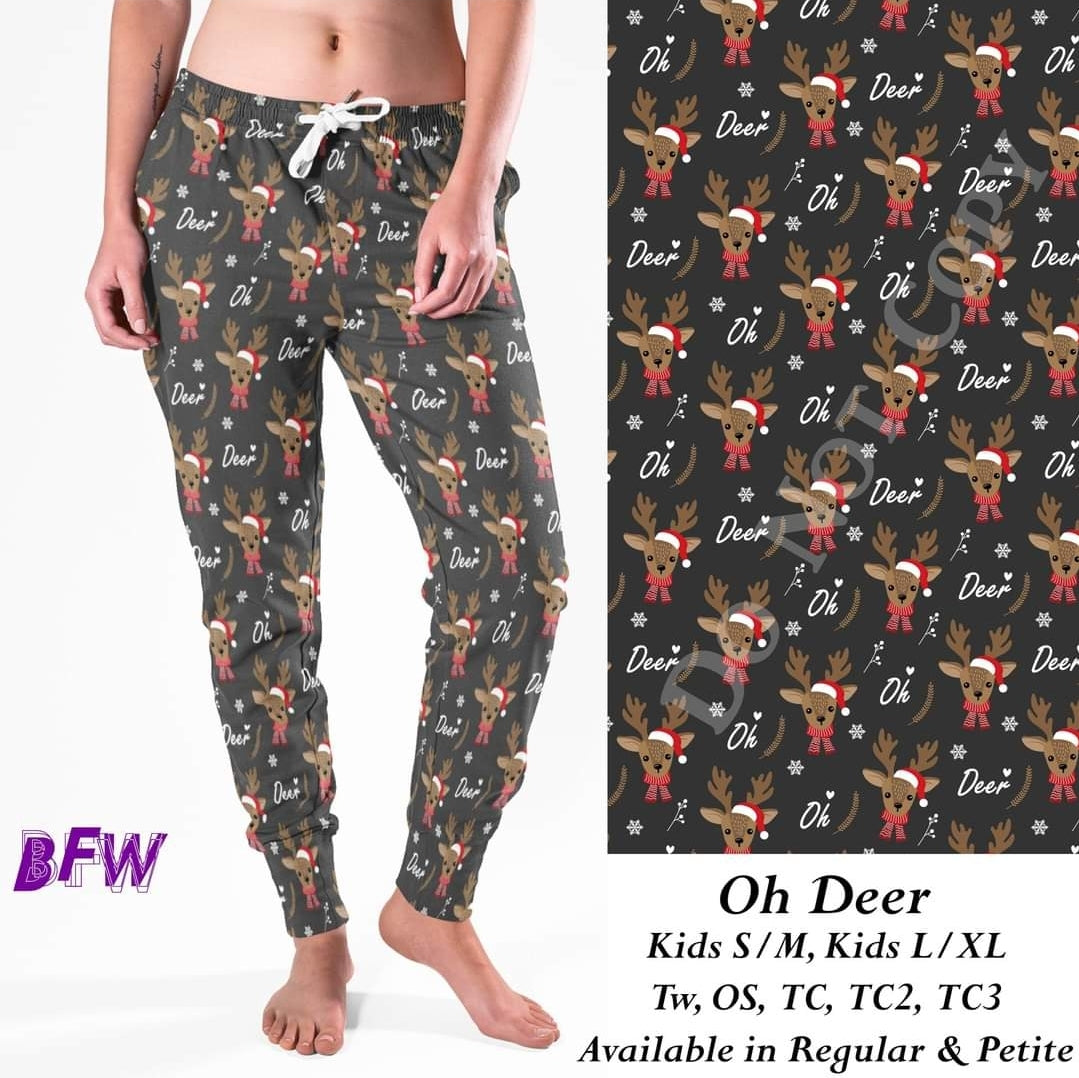 Oh deer! leggings with pockets