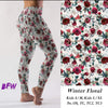 Load image into Gallery viewer, Winter floral leggings and capris