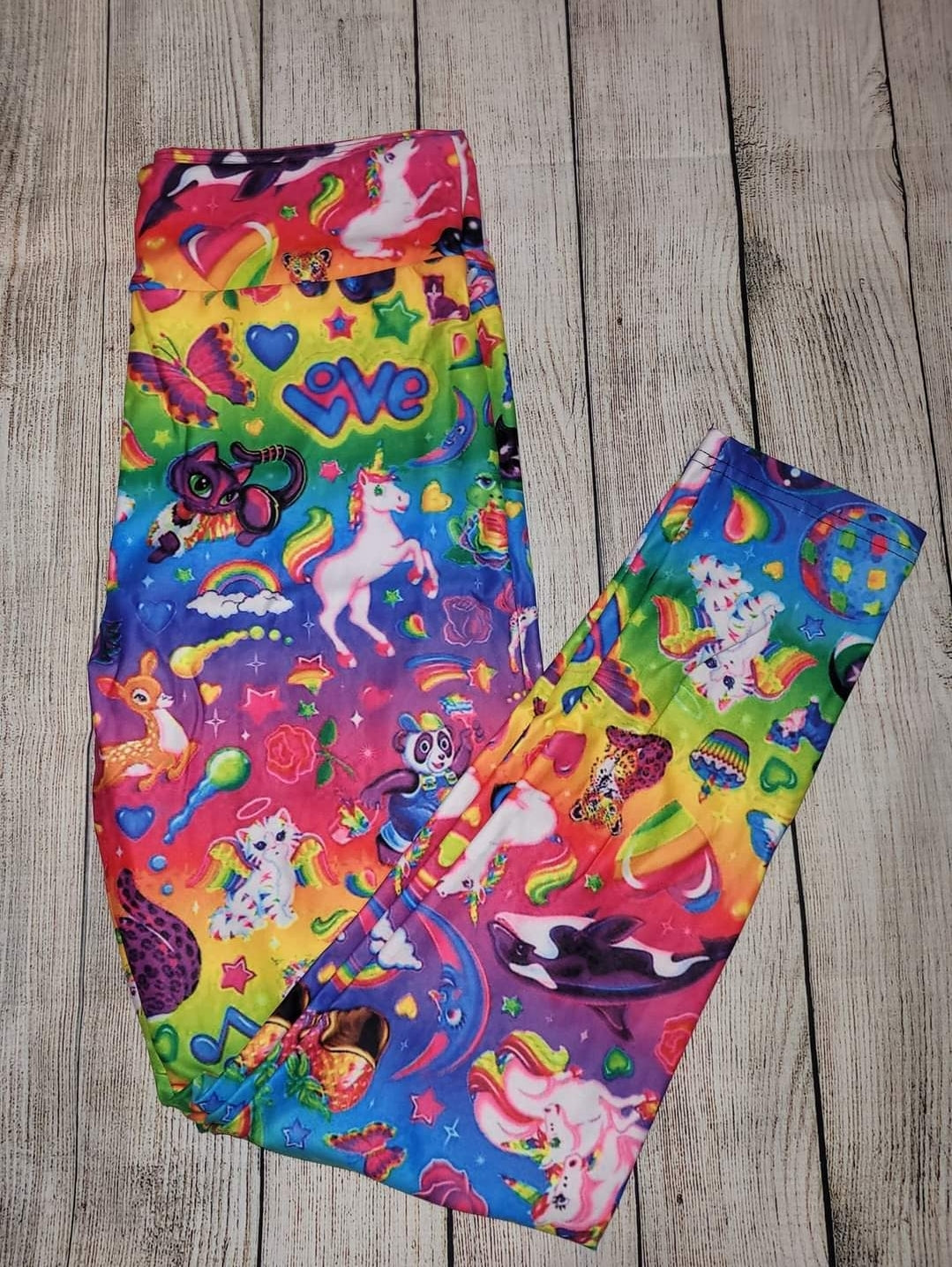 Colorful Summer LF Leggings, Capris, Lounge Pants, Joggers, and Shorts