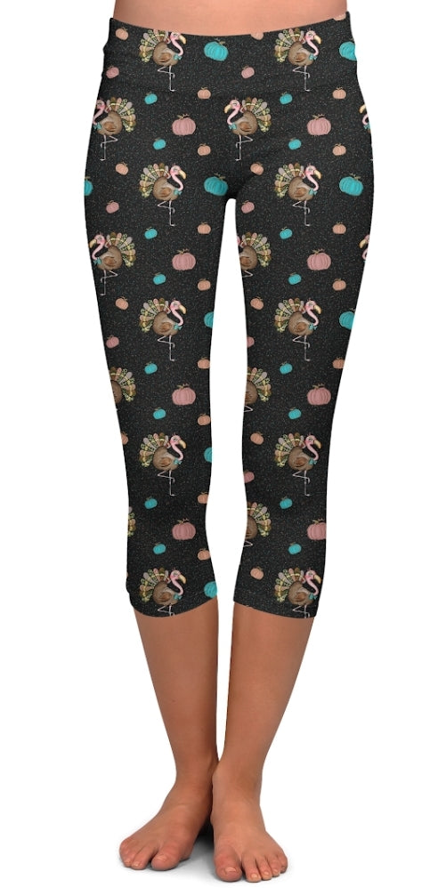 Confused Turkey (aka: Flurkey) Leggings, Capris, Loungers, and Skorts