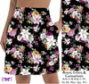 Roses lilies and carnations- Floral Skort