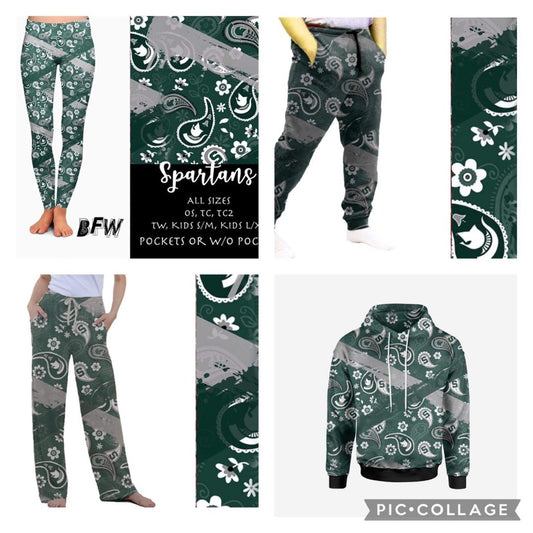 Spartans Leggings, lounge pants, joggers and hoodies