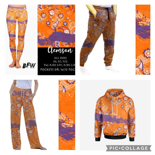 Clemson Leggings