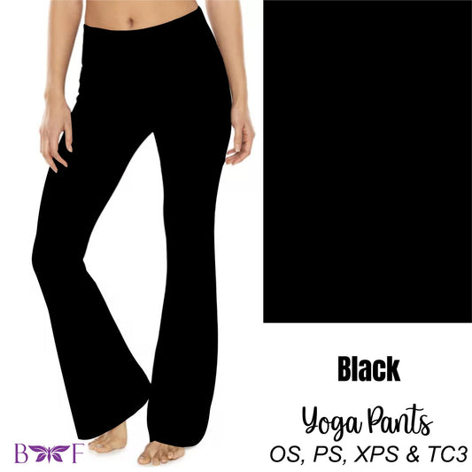 Black yoga pants