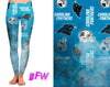 Load image into Gallery viewer, Carolina Football leggings with pockets