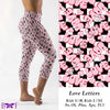 Load image into Gallery viewer, Love Letters leggings with pockets
