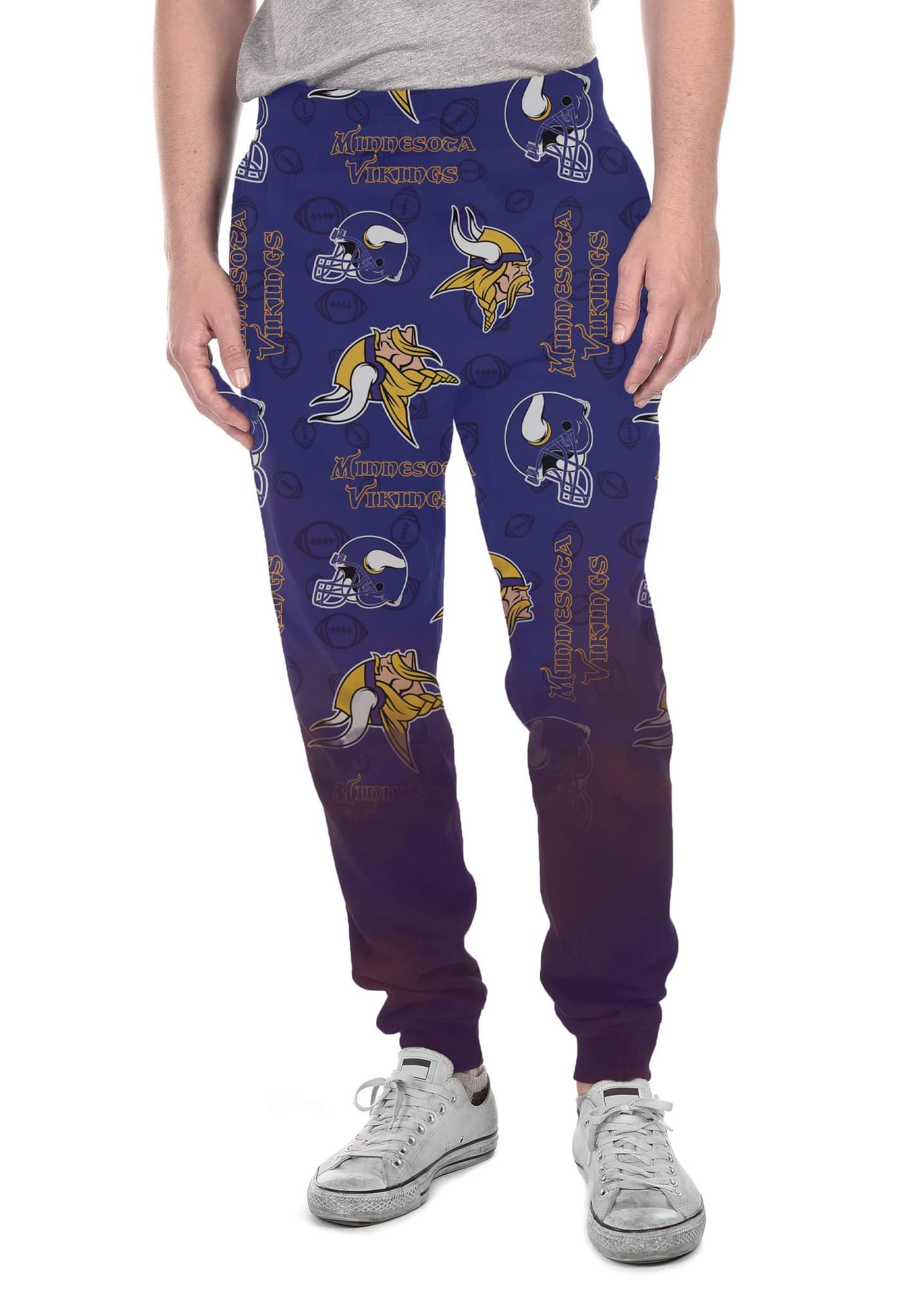 Minnesota Football smoke print leggings