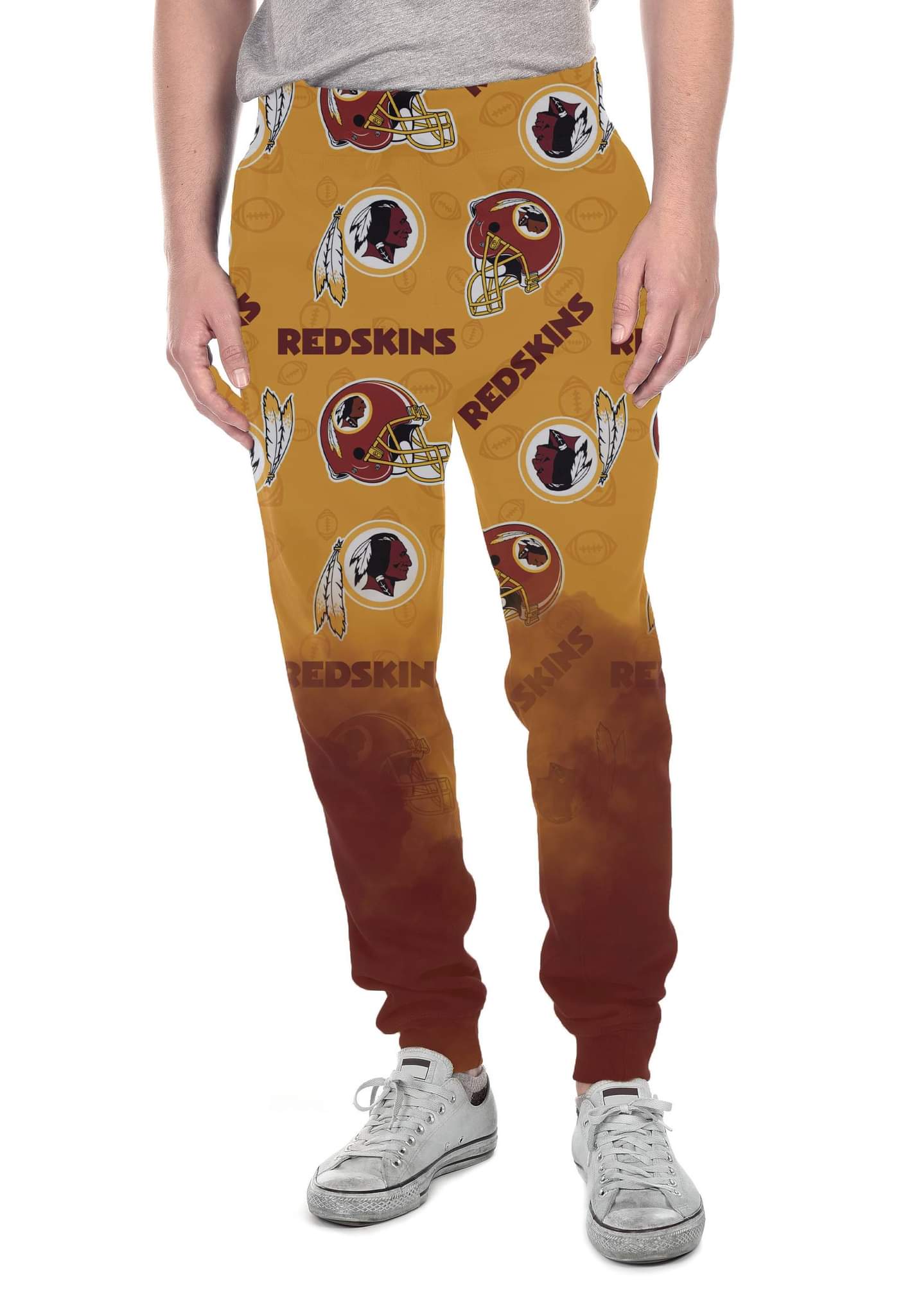 Washington Football smoke print Leggings with pockets